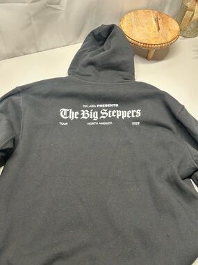 The Big Steppers Black Hoodie - Tour Graphic Sweatshirt